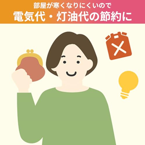 ニトムズ 窓ガラス 断熱シート W フォーム 断熱効果アップ 水で貼れる 結露防止 窓 防寒 リビング 寝室 節約 幅90cm×長さ1.8m 1枚入 HH0013 [4]