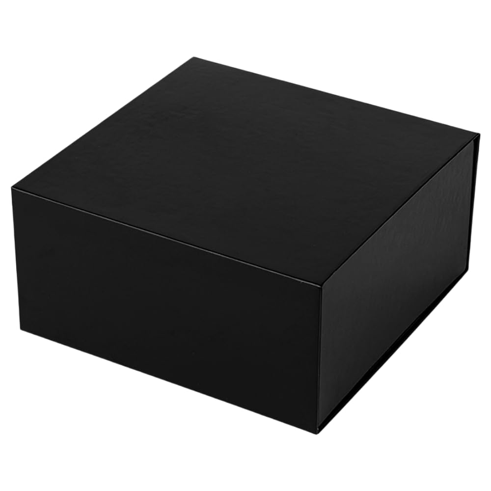 PLINJOY Magnetic Gift Box 15 Pack Black Large Gift Box with Lids Closure in Bulk, Luxury Cardboard Gift Boxes for Presents,Bridesmaid Proposal,