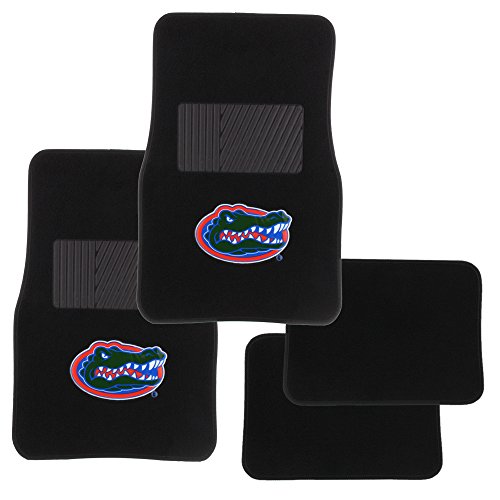 Pilot Alumni Group FM-915 Universal Fit Four Piece Floor Mat Set (Collegiate Florida Gators)
