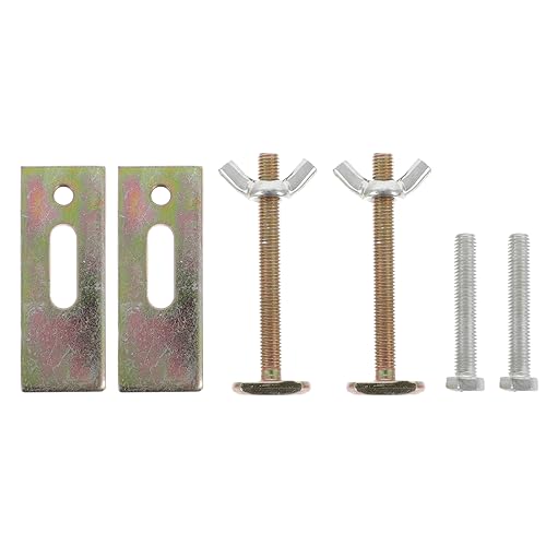 AUTSUPPL Hold down Clamp Set for Router 2 Pack Aluminum Press Plate Clamp Kit Easy Install Nut Design