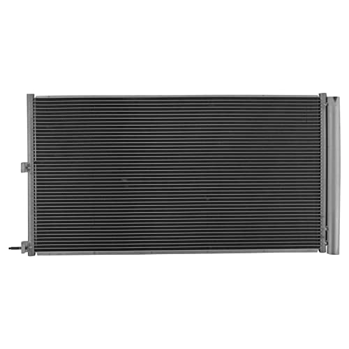 Image of TRQ A /C Condenser and Receiver Drier Assembly Compatible with 2011-2014 Ford F-150 2015-2017 Expedition 2015-2017 Lincoln Navigator
