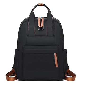 BR Lion Mochila casual feminina de grande capacidade para viagem bolsa escolar estudante pode conter notebook de 14 polegadas Mochila Moda Feminina Mochila de viagem feminina (preto 07)