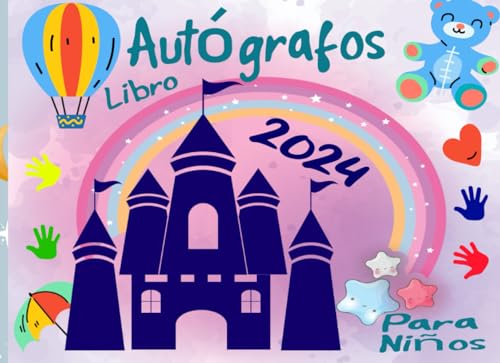 Libro de Autógrafos: Registre sus aventuras y recopila autógrafos y fotos de tus personajes con amigos y familiares en parques temáticos, Vacation, ... Divertido para Niños. (papeles de colores)