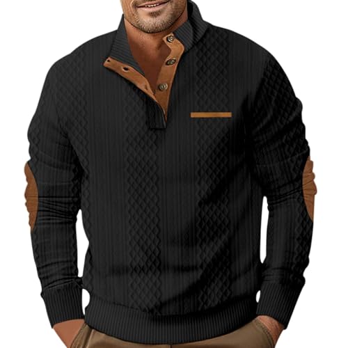 Sweat à capuche col montant pour homme en coton doux coupe ajustée