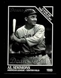 1993 Conlon # 666 1933 All-Star Game Al Simmons Chicago White Sox (Baseball Card) NM/MT White Sox