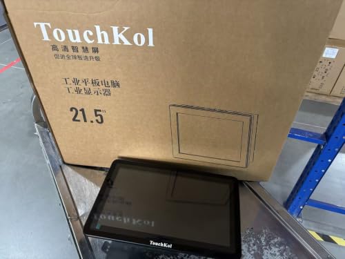 Image of TouchKol All-in-One Panel PC Industrial Touchscreen Tablet 21.5 inch, Fanless Embedded Panel Computer Win11 Pro J6412 8GB RAM 128GB ROM, Tablet PC 1920 * 1080 IPS, 4xUSB3.0, 4xRS232, HDMI, 2xLAN