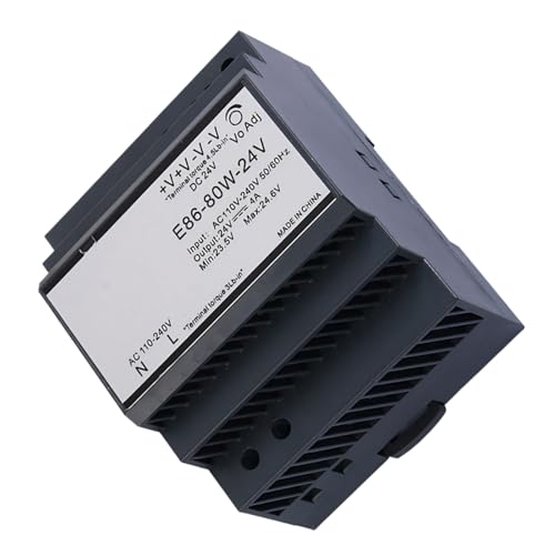 Alimentation à découpage 80W boîtier robuste entrée 110V 220V sortie DC 24V haute performance - 5