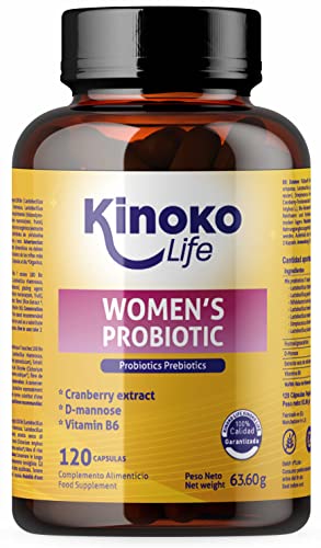 WOMEN'S PROBIOTICS – Probioticos Mujer Flora Intima – 100B UFC | L. crispatus, L. gasseri, L....