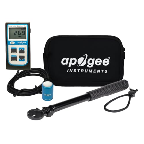ApogeeInstruments-MQ-650/AM-330 (MQ-510: Underwater Full-Spectrum Quantum Meter Bundled with AM-330 Water Submersible Sensor Wand Includes Apogee Instruments Neoprene Case)