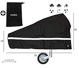 ❤ [GROßE AUSFÜHRUNG/PRODUKTABMESSUNG]- Die Form der Deichselschutzhülle eignet sich für sogut wie alle Anhängertypen und Wohnwagen. Länge: 98cm; Höhe: 60cm