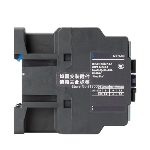 Contactor magnético NXC-09 220V CA interruptor para motor industrial 4