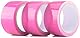 Love69Toys Ouch! - Bondage Tape 20m lang - 5cm breit 3PC Statikfreies Design Tape, Vielseitiges Bondage-SM-Band for Sexuell Sexspielung Paare Frauen Manner (Rosa)