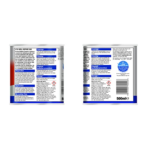 Rustins - Vernice per radiatore ad asciugatura