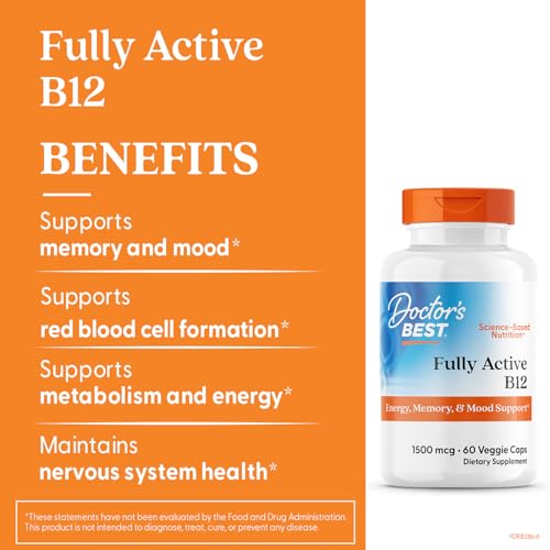 Doctor's Best Methylcobalamin Veg Capsules