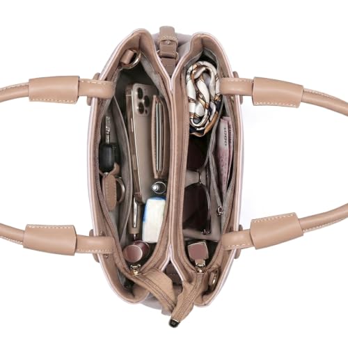 Image of EXOTIC Premium Sophisticated Structured Handbag | with Dual Handles | Adjustable Strap | Spacious Compartments (Heritage Charm Collection)