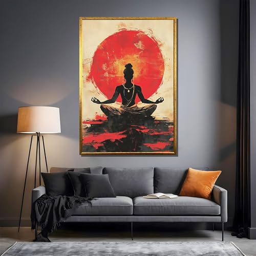 Toile de méditation grand format avec impression haute définition