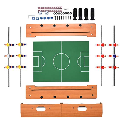 Giantex 20" Foosball Table, Easily Assemble Wooden Mini Foosball Table Top W/ Footballs, Soccer Table For Arcades, Game Room, Bars, Parties, Family Night #TOP6