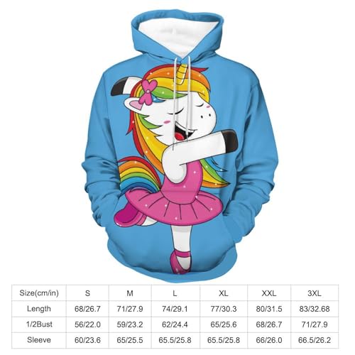 Sweat à capuche licorne pull unisexe idéal pour vos soirées cocooning