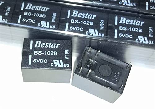 Relais BS-102 12VDC à 6 broches pour montage précis