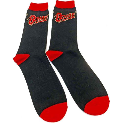 David Bowie Flash Logo Femme Ankle Chaussettes Size One Size