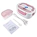 Produktbild Elektrische Heizung Lunchbox, 1.5L Tragbare Elektrische Brotdose Heizung Mittagessen Bento Box Mahlzeit Heizung Reis Abendessen Lebensmittelbehälter Lunchbox für Home Office Schule 220V
