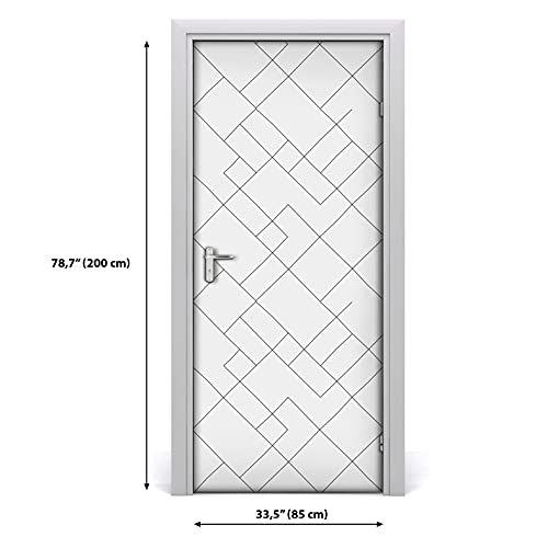 Masquer imperfections porte papier peint mural Magic-Stick étanche - 4