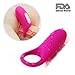 Juguetes de Anillo Masculino Relajación con Masajeador Remoto, Recargable por USB, Múltiple...