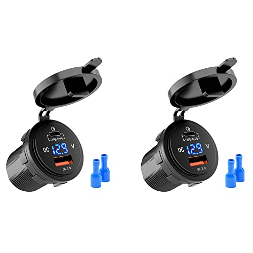 Carga rápida PD Type-C de 48W y USB de 18W para batería siempre activa