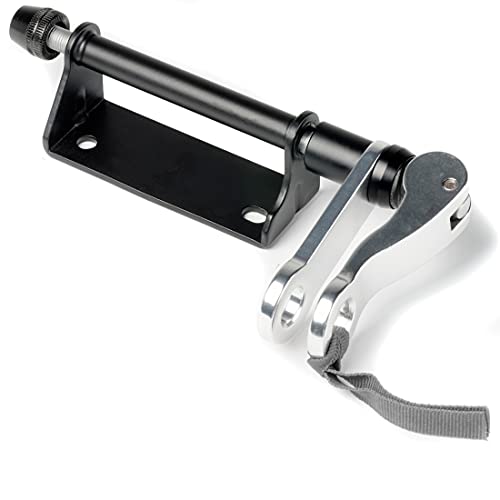 Delta Cycle & Home Bike Hitch Lockable Truck Bed Bike Mount - Bike Fork Mount for 9 x 100mm Road, Mountain, and Hybrid Bicycles - Lockable Quick Release Skewer Bike Mount