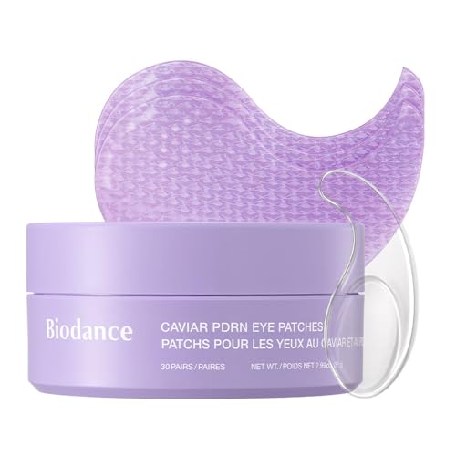 BIODANCE Caviar PDRN Eye Patches, Nourishing Under Eye Patches fo...