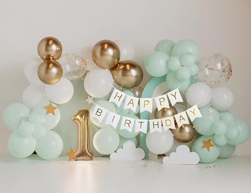 Image of SpecialYou.in 1St Birthday Decoration Kit For Girls, Boys, Kids With Multicolor Balloons For Decoration, 1 Number Foil Balloon, 1St Birthday Decoration For Baby - 49 Pcs
