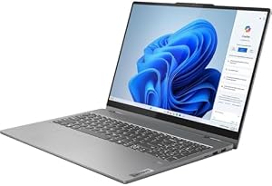 Lenovo IdeaPad 5 2-in-1 with AMD Ryzen 7 8845HS Processor, 16” WUXGA Touchscreen Display, 16GB LPDDR5X RAM, 1TB SSD, Digital Pen, Backlit KYB, FP Reader, and Win 11 Home — photo 4 of 6
