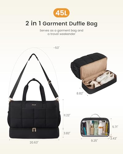 LOVEVOOK Waterproof Garment Travel Bag