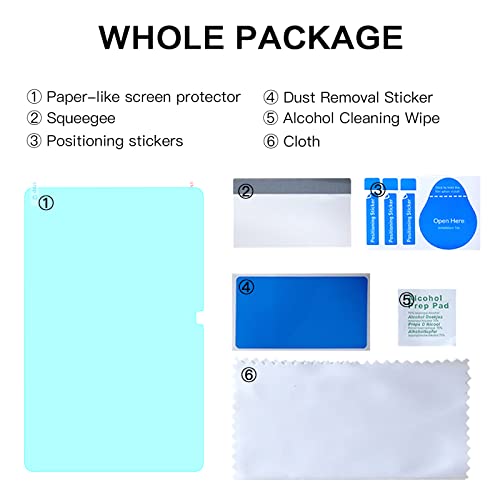 Pys Paperfilm Screen Protector, Tab S8 Ultra Screen Protector For Samsung Galaxy Tab S8 Ultra 14.6 Inch 2022 (Sm-X900/Sm-X906) Matte,Anti-Glare/Touch Sensitivity,Writing And Drawing Like On Paper #TOP6