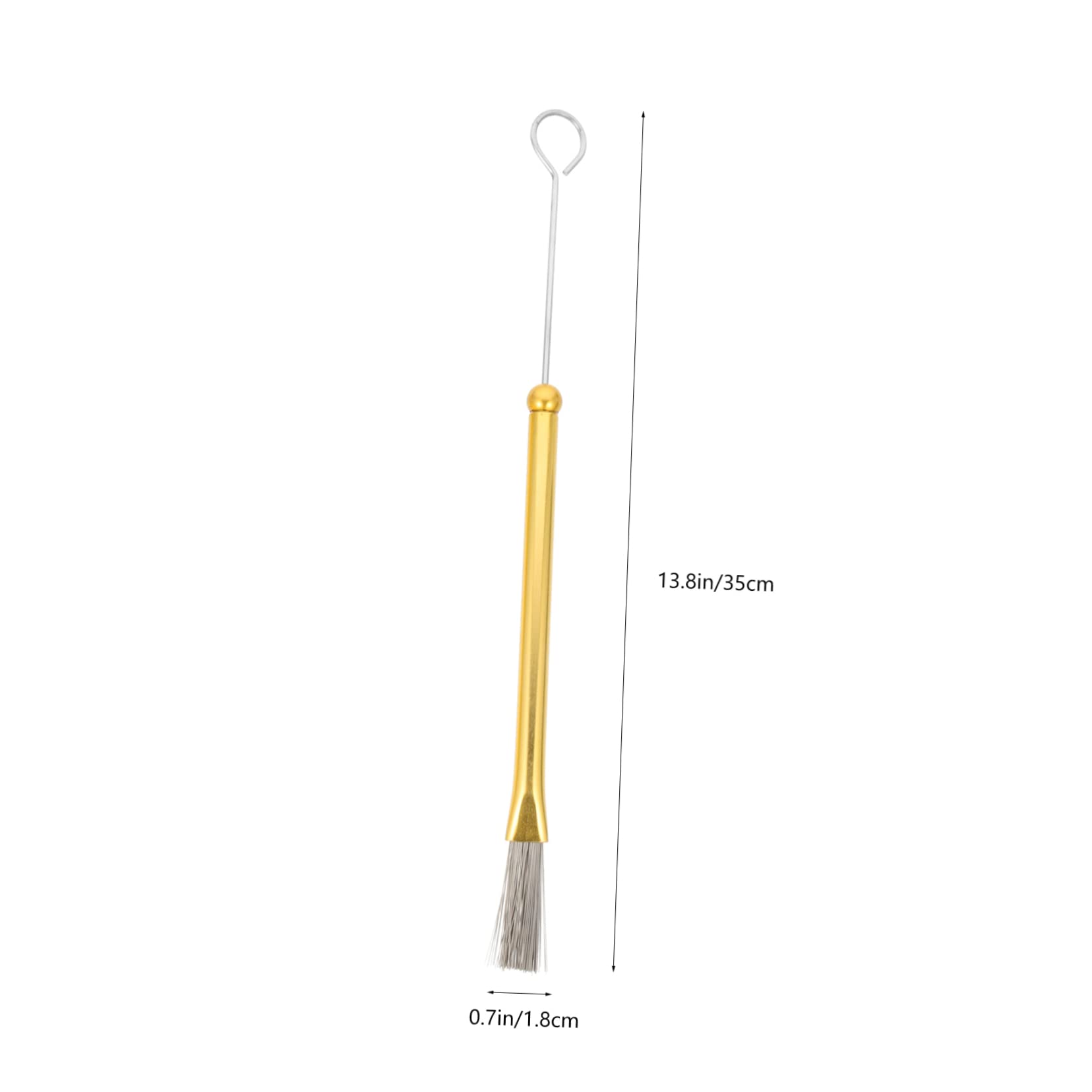 HANABASS 1 Pair Retractable Metal Drum Brush Set of Practical Wire Brushes for Drums Non Slip Handle for Beginners and Youth Bands present