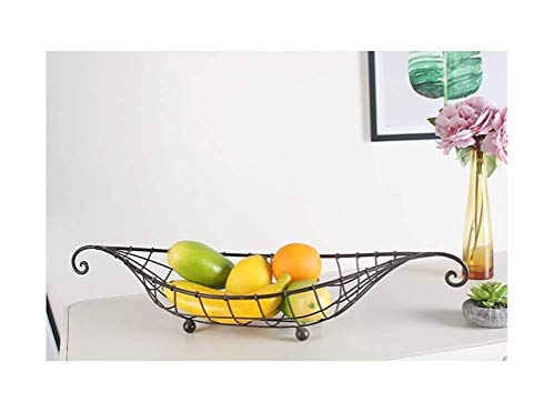 Générique Home Big Wrist Nordic Creative Fruit Plate Fruit Basket Ship Fruit Plate Fruit Plate Snack Decorative Hotel Retro Soup Bowl