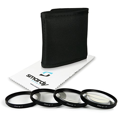 Smardy 49mm Close up Macro +1 +2 +4 +10 Set di