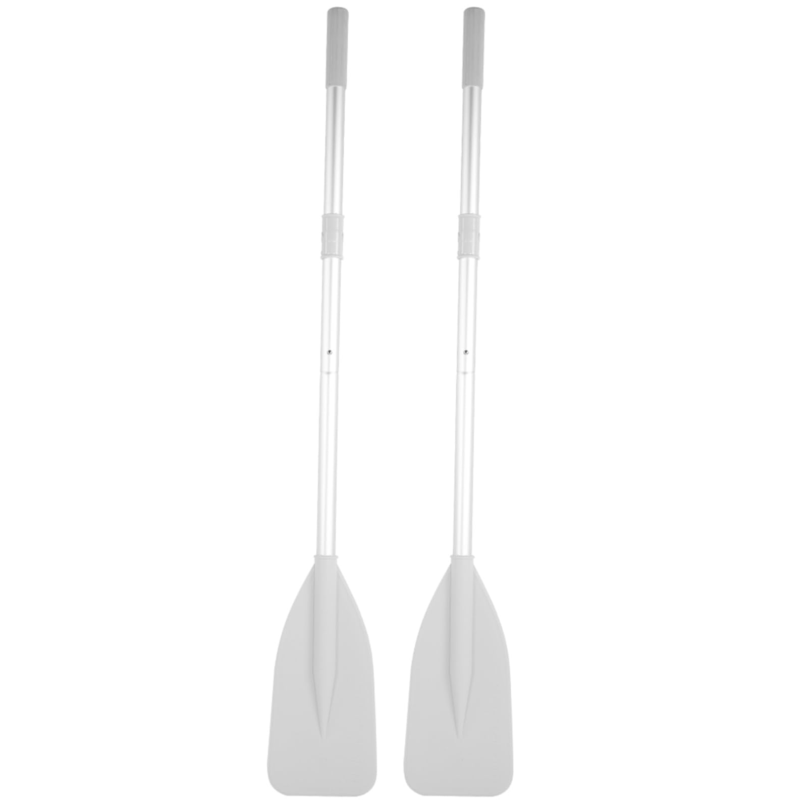Boat Paddles Jon Boat Oars with Locks 85×23×5 High Toughness Inflatable Boat Dinghy Canoe Water Marine Sports Aluminium Alloy Oars 2pcs Paddle with 2pcs Rod Set Oars for Row Boat