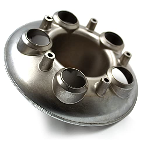 Wheel Accessories Parts 5X4.5 (5X114.3) Dark Gray/Grey (Argent) Vintage Rally/Rallye Center Caps Fits Oem Pontiac For Chrysler #TOP3