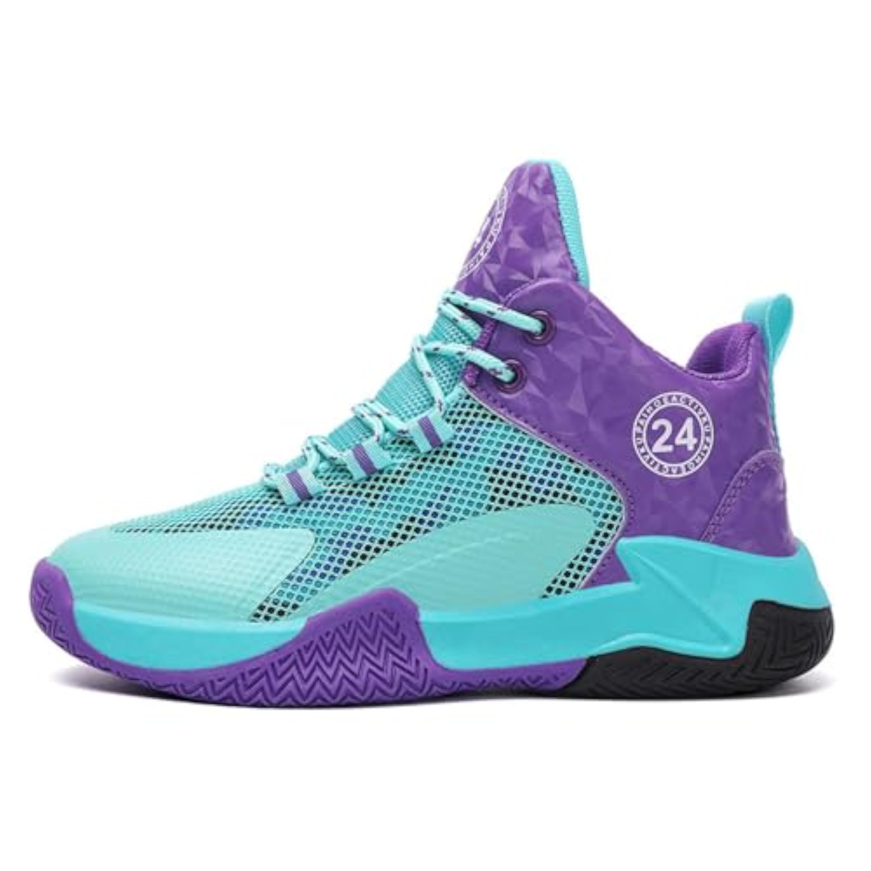 Hixingo Zapatillas de Baloncesto para Niños, Zapatos de Baloncesto para Hombre Zapatillas de Deporte de Caña Alta, Sneakers Unisex Zapatillas de Correr Casuales, Púrpura 38 EU Hixingo Zapatillas de Baloncesto para Niños, Zapatos de Baloncesto para Hombre Zapatillas de Deporte de Caña Alta, Sneakers Unisex Zapatillas de Correr Casuales, Púrpura 38 EU