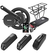 Kit Moteur Mid Drive Bafang 48V500W M325 68mm 8Fun Vélo électrique Kit De Conversion Vélo électrique