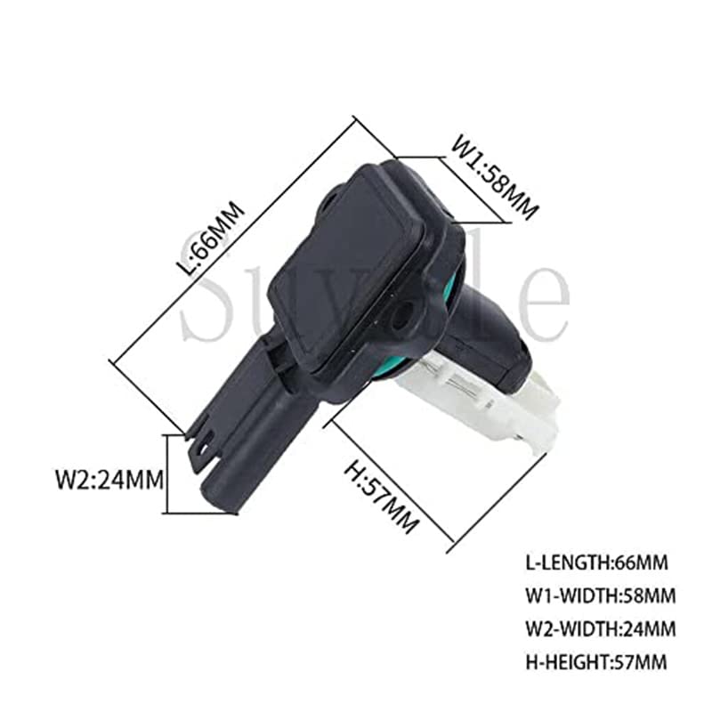 5WK97508Z 5WK97508 13627551638 74-50082 MAS0287 MAF Mass Air Flow Sensor Meter Replacement for 128/i 328/i 328/xi 528i 528/xi X/3 X/5 Z/4 Parts Sensors 7551638