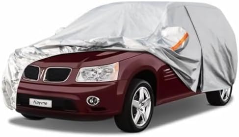 Kayme SUV Car Cover Waterproof All Weather for Pontiac Torrent 2006-2009