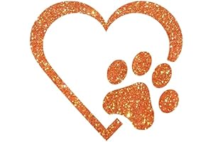 Paw Print Iron-On Transfer for Dog Lovers