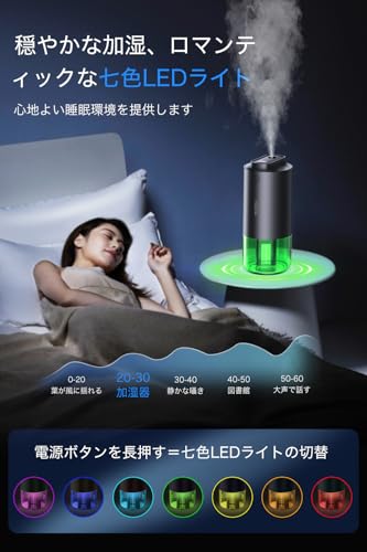 CENterano コードレス超音波加湿器 S08