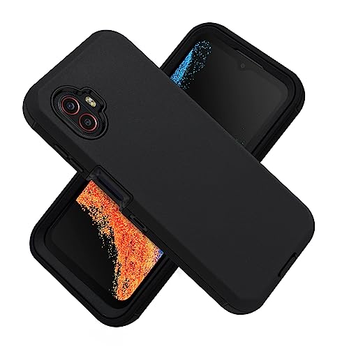 6goodeals Case for Samsung Galaxy XCover 6 Pro Case - [Built-in Screen Protector] Rugged & Shockproof Protective Case Cover with Kickstand Black - Thumbnail 6