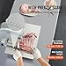VEVOR Commercial Electric Meat Bandsaw, 1800W Stainless Steel Countertop Bone Sawing Machine, Workbeach 15