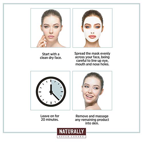 Naturally 30 Variety Pack Infused For Face 5 Sheet Masks, 1 Count #TOP4