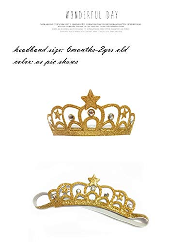 Hihcbf Princess 1St Birthday Cake Smash 4Pcs Outfits Baby Girls Romper Bodysuit, Rainbow Tutu Skirt, Crown Headband, Shoes, 12-18 Months #TOP5