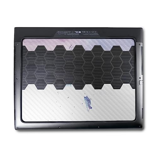 Image of MightySkins Carbon Fiber Skin Compatible with Alienware M18 R1 (2023) Full Wrap Kit - Long Way to Fuji | Protective, Durable Textured Carbon Fiber Finish | Easy to Apply | Made in The USA